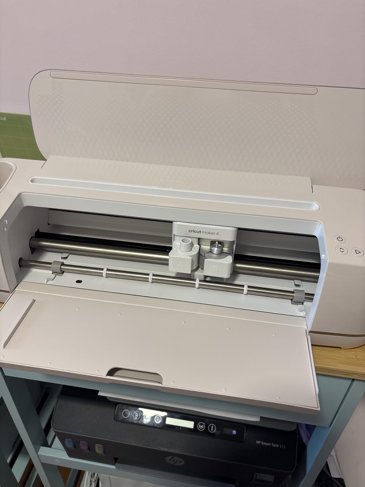 Cricut Maker 4 - Smart Cutting Machine (Seashell) | Digital Content Bundle customer photo 1