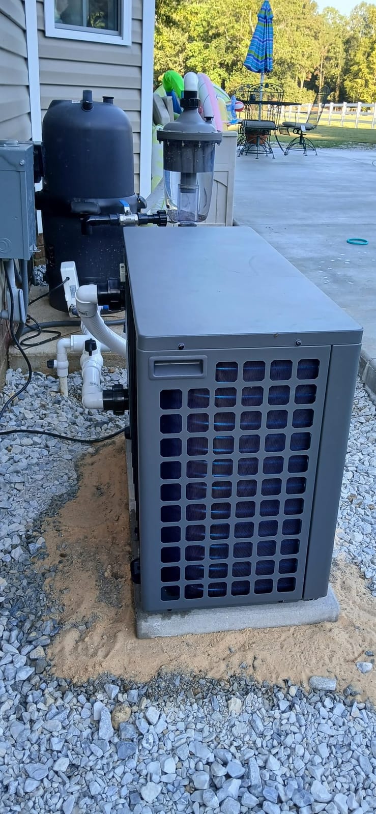 30,000 BTU Electric Above Ground Pool Heater for 8,000 Gallon customer photo 2