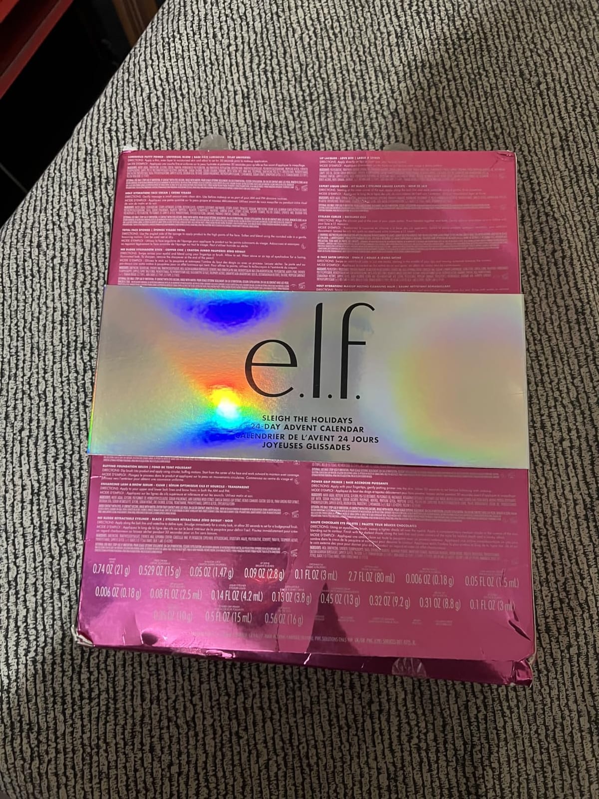 e.l.f. Sleigh the Holidays 24-Day Advent Calendar 2025, Skincare Essentials & Festive Makeup In Limited-Edition Shades, Vegan & Cruelty-Free customer photo 2