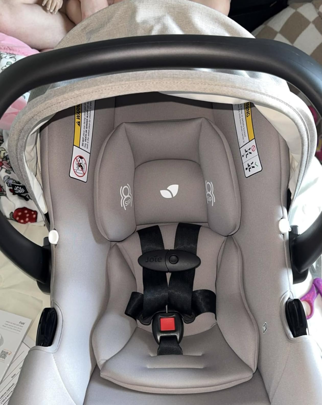 Joie Rue Infant Car Seat & Anti-Rebound Base, Lightweight customer photo 1