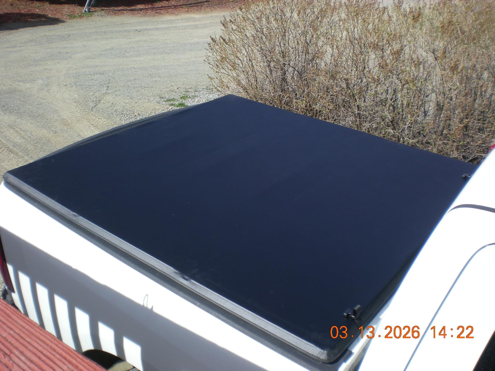 Soft Tri-Fold Truck Bed Tonneau Cover for Dodge Ram 1500 2009-2026 5.7ft customer photo 1
