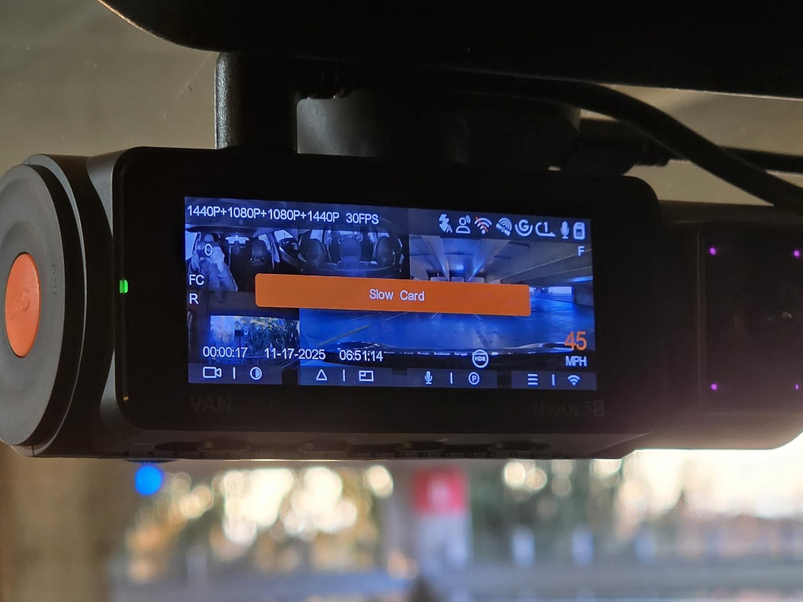 Vantrue N5S 4 Channel 360 Degree 2.7K Dash Cam customer photo 1