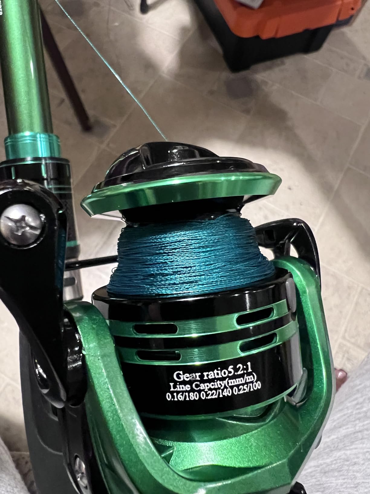 Ghosthorn Telescopic Fishing Rod and Reel Combo,Spinning Travel Kit customer photo 2
