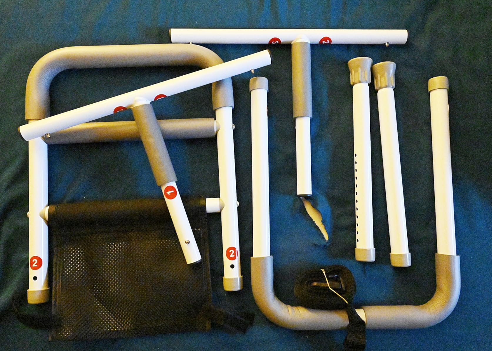 Bed Rails for Elderly Adults Safety with Bedside Support Legs customer photo 2