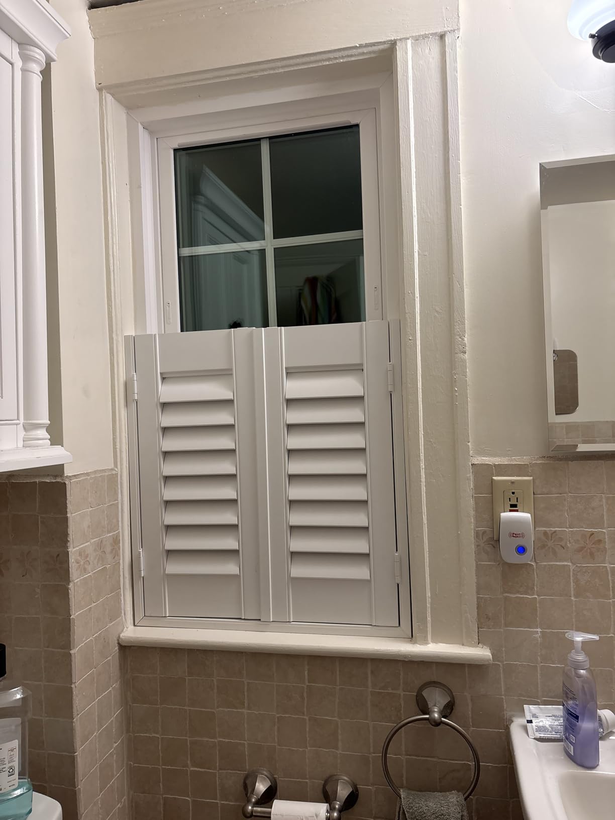 Cafe Plantation Shutters for Interior Window customer photo 2