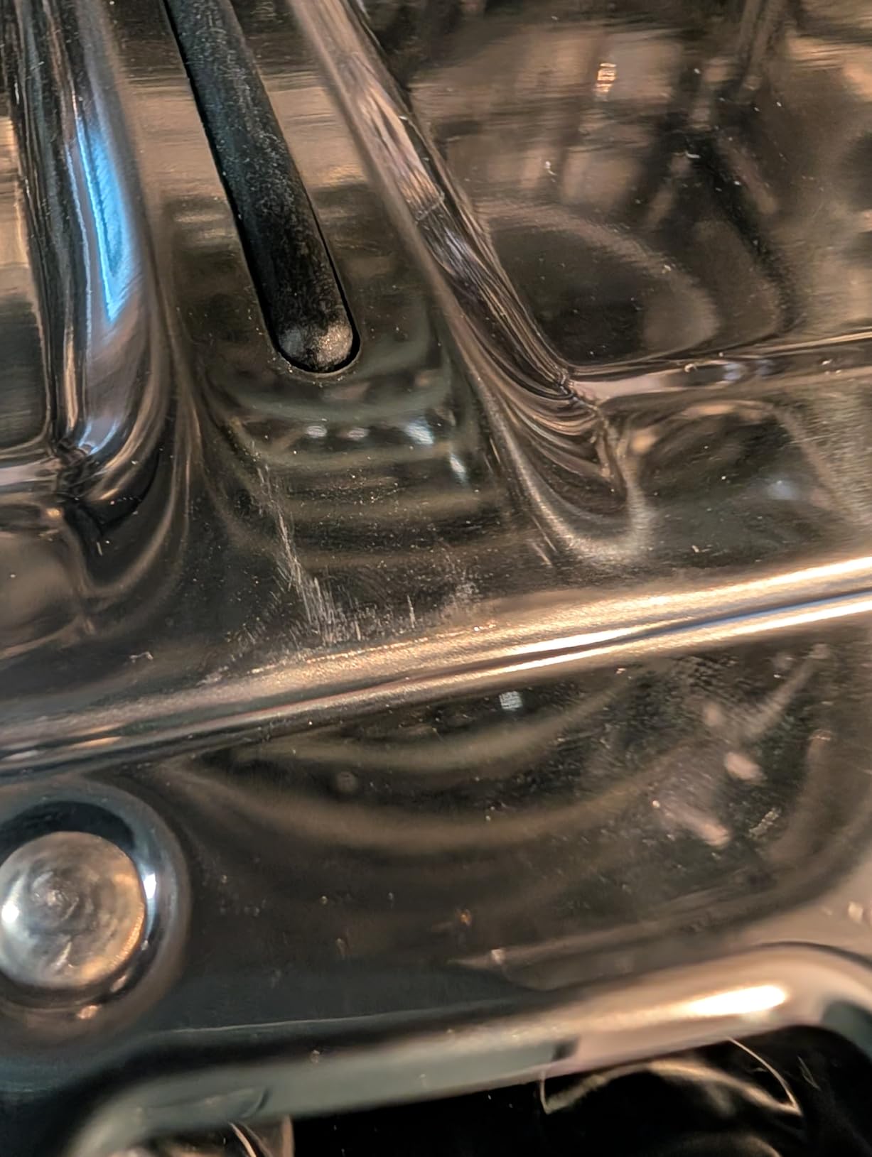 Cosori Iconic Stainless Steel Air Fryer, 6.5Qt, PFAS Free Ceramic Coating customer photo 1