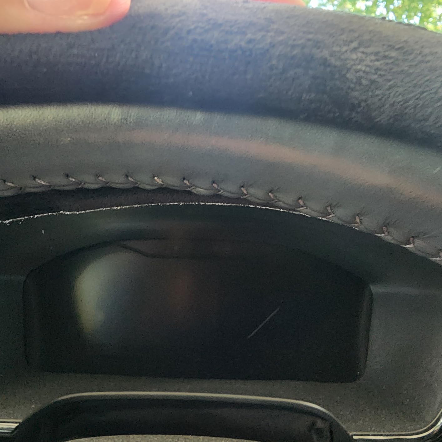 SEG Direct Plush Steering Wheel Cover 14.5