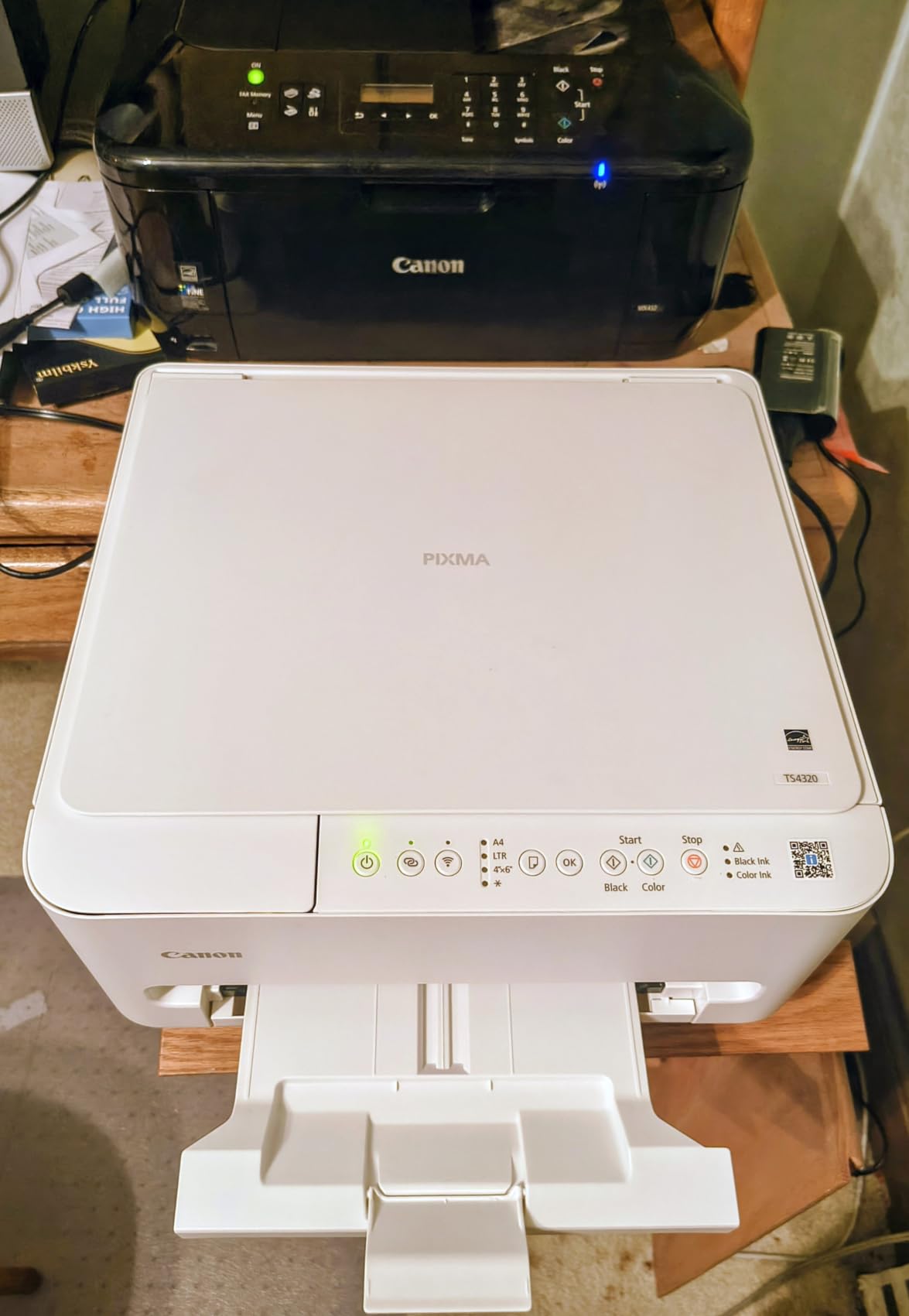 Canon PIXMA TS4320 – Wireless Color Inkjet Printer with Print, Copy, Scan customer photo 1