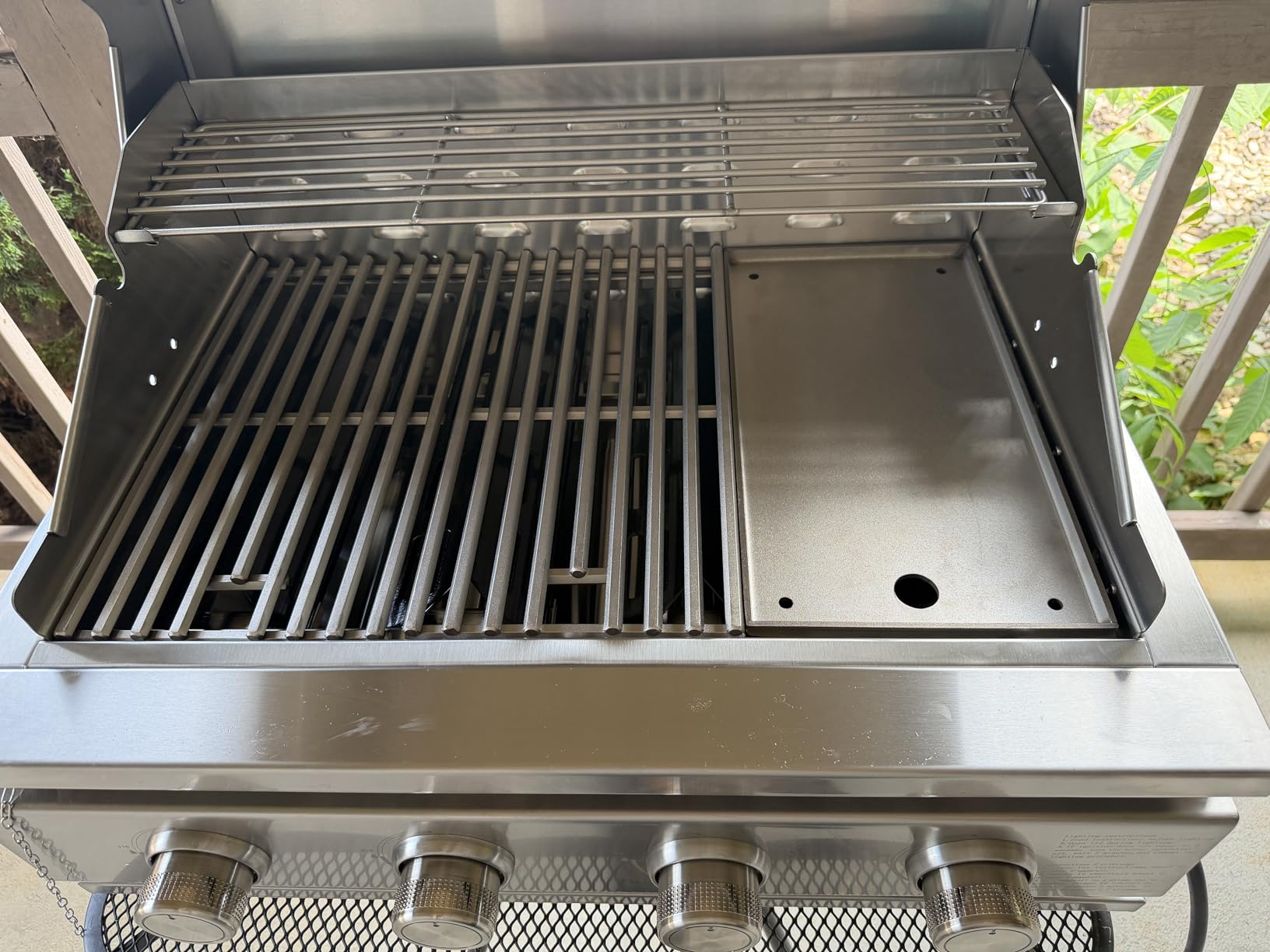Built In 4-Burner Propane Gas Grill, 304 SS, 32000 BTU, 516sq.in., BBQ customer photo 2