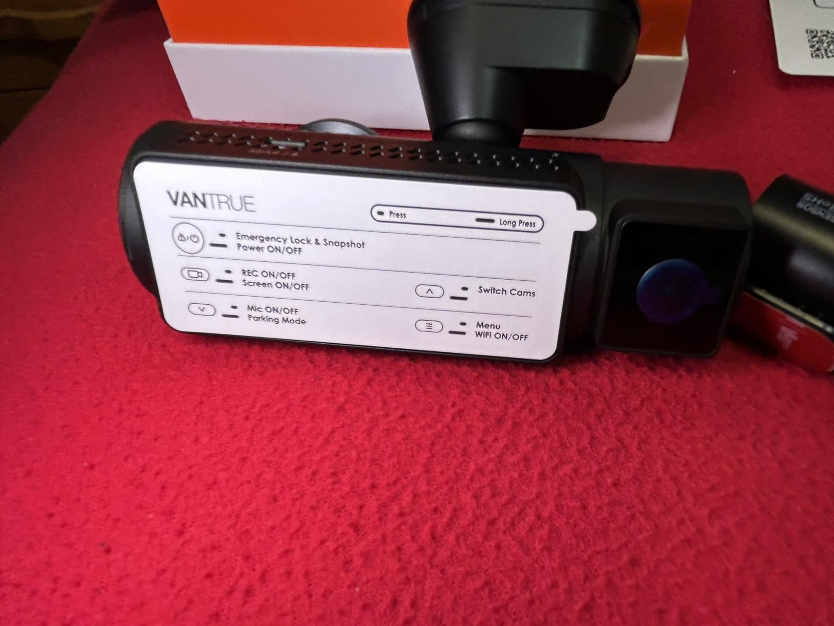 Vantrue N4 Pro S 4K 3 Channel Dash Cam, Triple STARVIS 2 HDR Car Camera customer photo 2