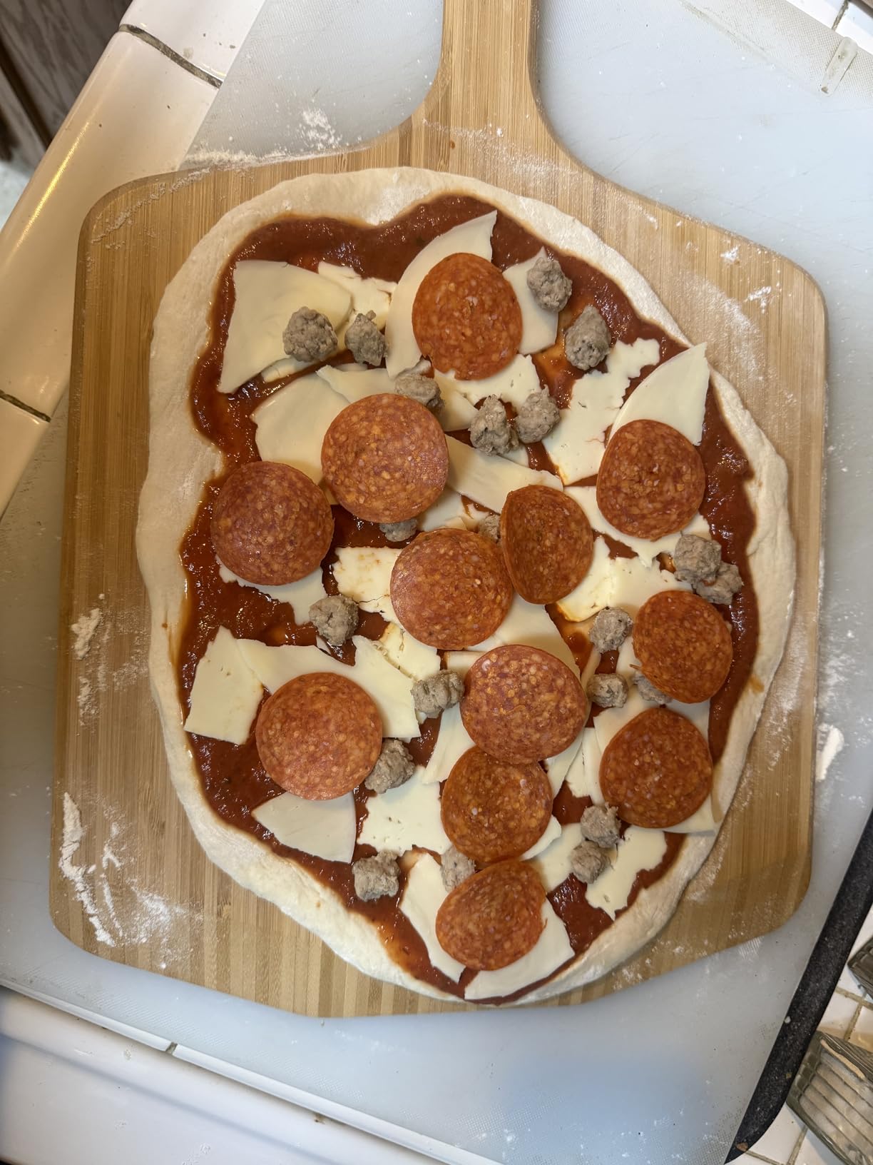 NutriChef Portable Outdoor Gas Pizza Oven - Unique Design, Easy Bake Oven with Pizza Stone, Foldable Feet, One-Touch Gas Ignition, Adjustable Heat Control, Stainless Steel, 932°F Max customer photo 2