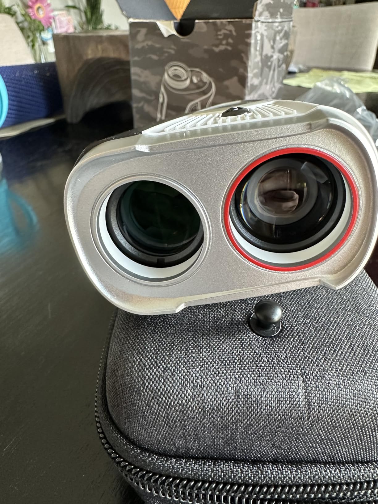 Golf Rangefinder with Slope On/Off 1500 Yards 7X Magnification Golf Gifts customer photo 1