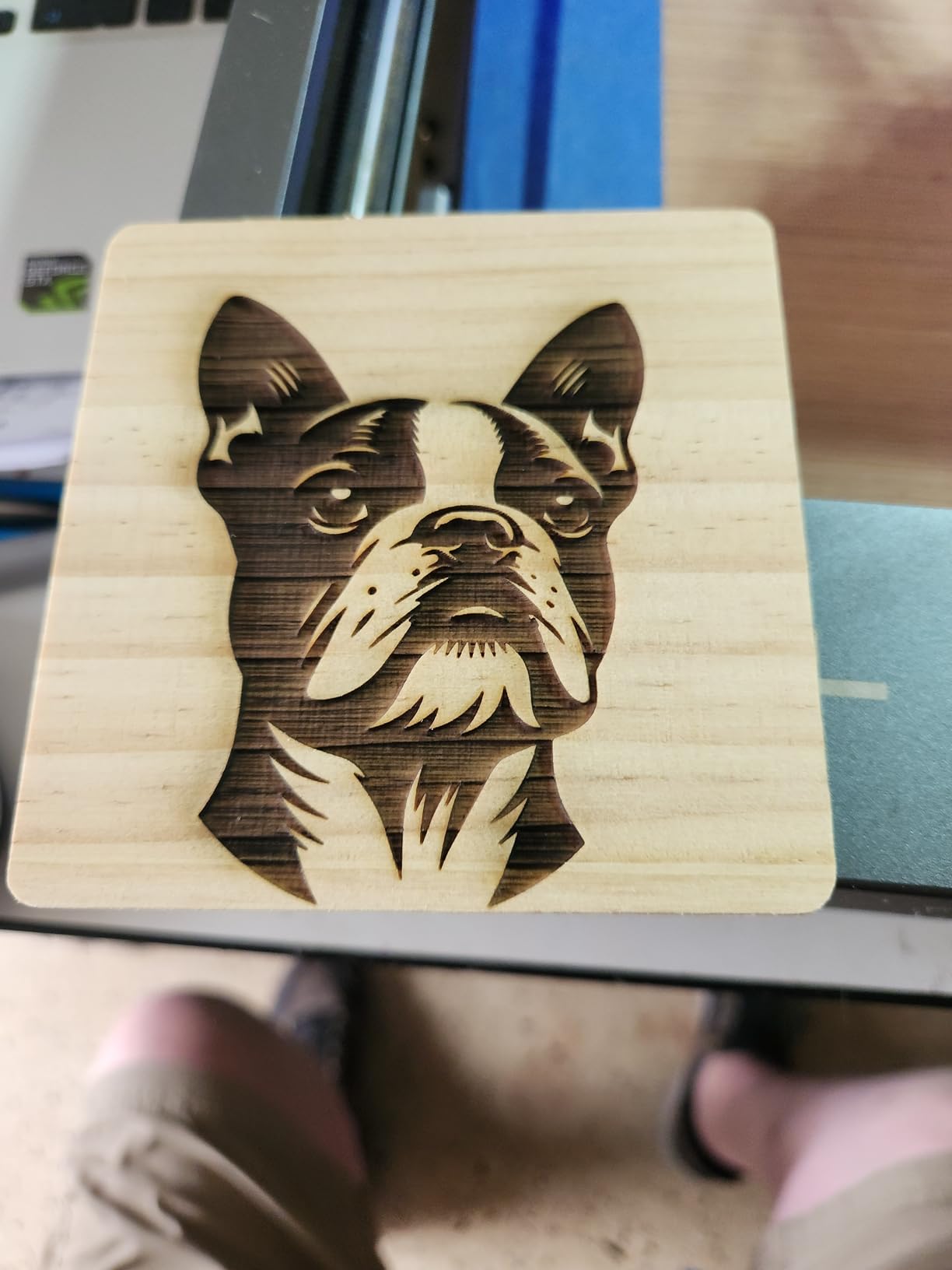 LONGER Ray5 Laser Engraver and Cutter Machine,20W Laser Engraver, 400×356mm customer photo 1