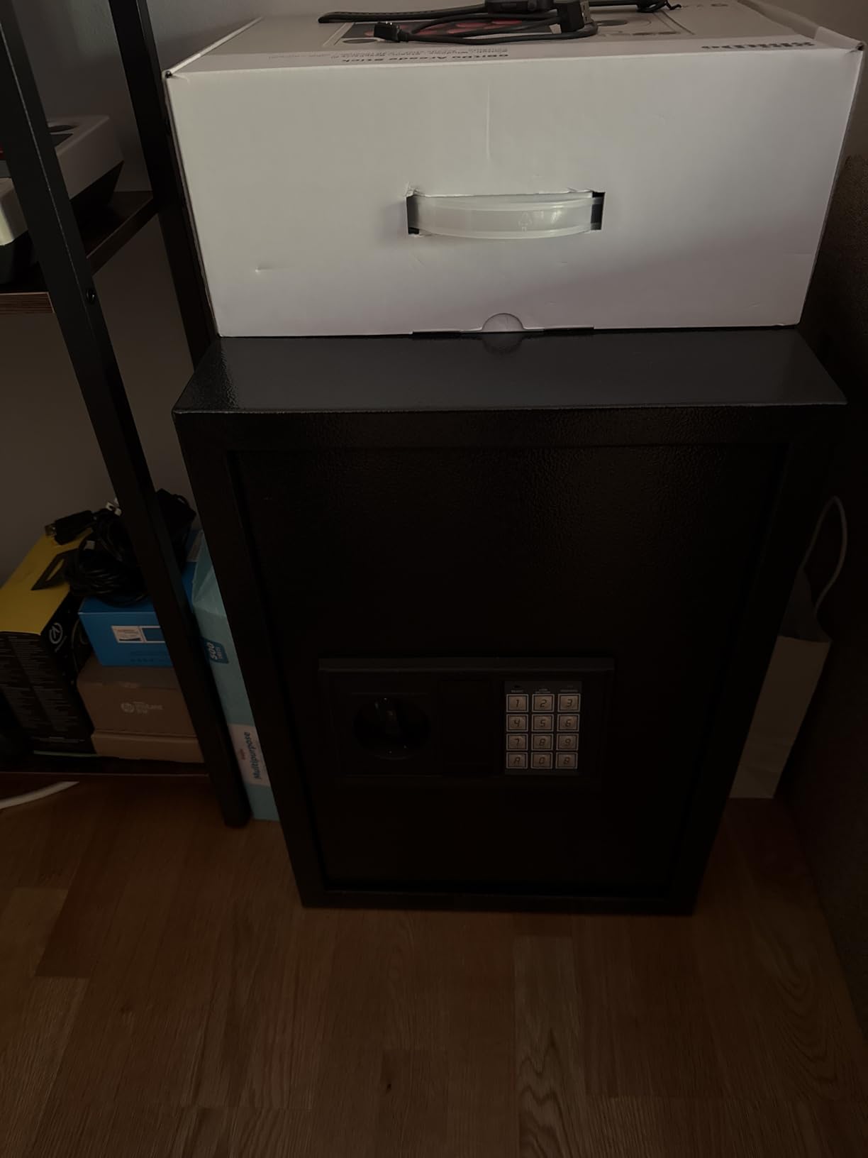 [𝟑𝟓-𝐌𝐢𝐧 𝟏𝟕𝟎𝟎°𝐅] Fireproof Safe for Home, 1.3 Cuft Home Safe customer photo 2