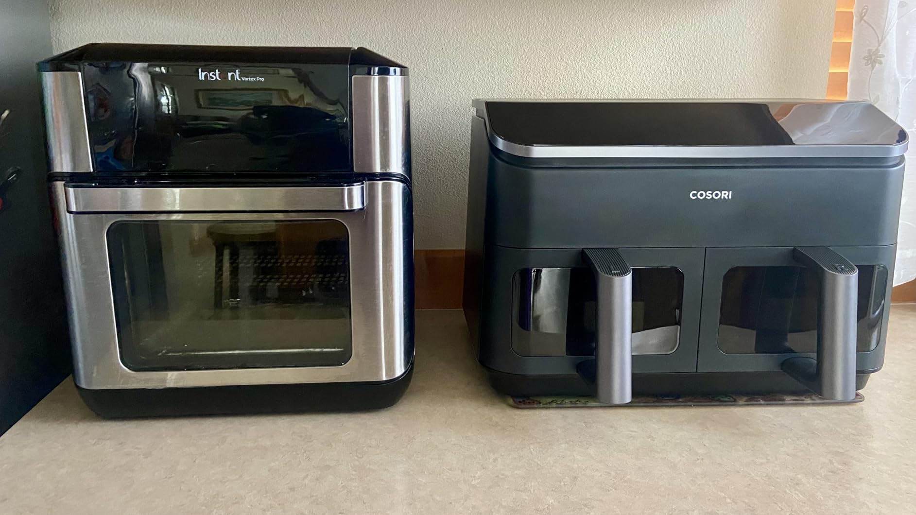 Cosori TWINFRY 9 QT Double Air Fryer, Removable Divider, PFAS-Free Ceramic customer photo 2
