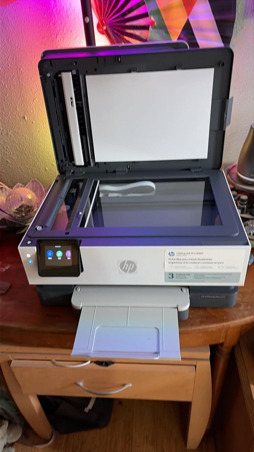 HP OfficeJet Pro 8125 Wireless All-in-One Color Inkjet Printer, Print, Scan, Copy, ADF, Duplex Printing Best-for-Home Office, 3 Month Trial of Instant Ink Included, AI-Capable (C2VJ4A) customer photo 2