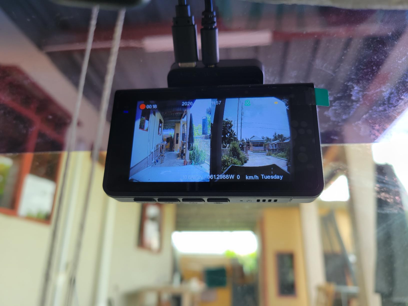 FAIMEE 4K Dash Cam Front and Rear, Night Vision, WDR, Free Card Included customer photo 1