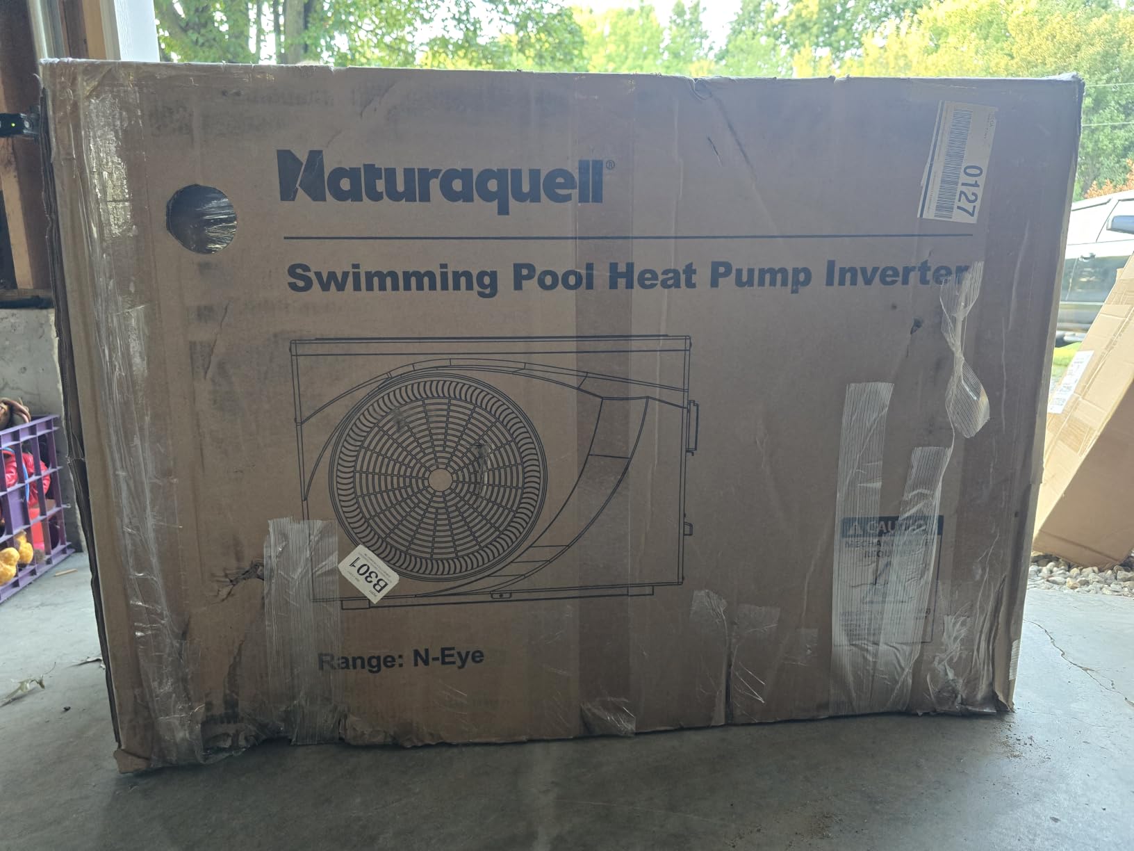 Swimming Pool Heat Pump, 18,000 BTU, 5,200 Gal customer photo 2