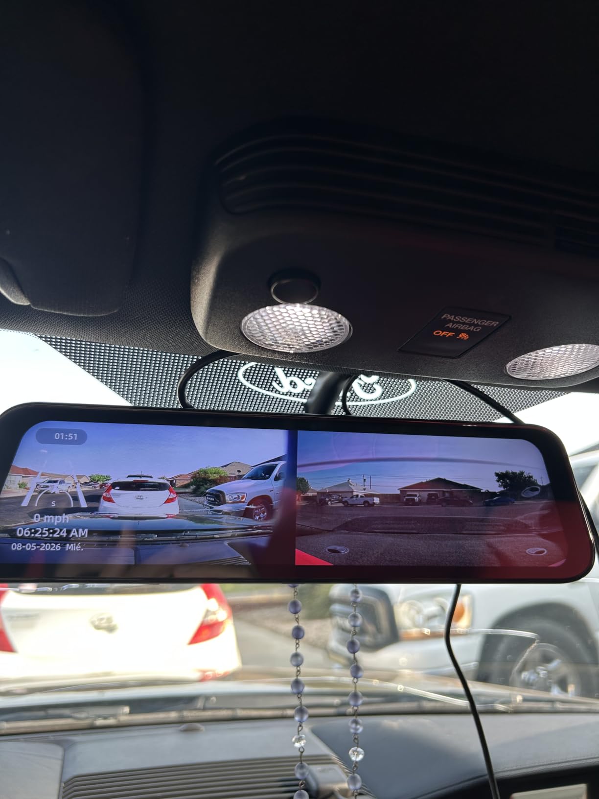 Pelsee S12 Native 4K + 2.5K Mirror Dash Cam, 64GB Card Included, GPS customer photo 2