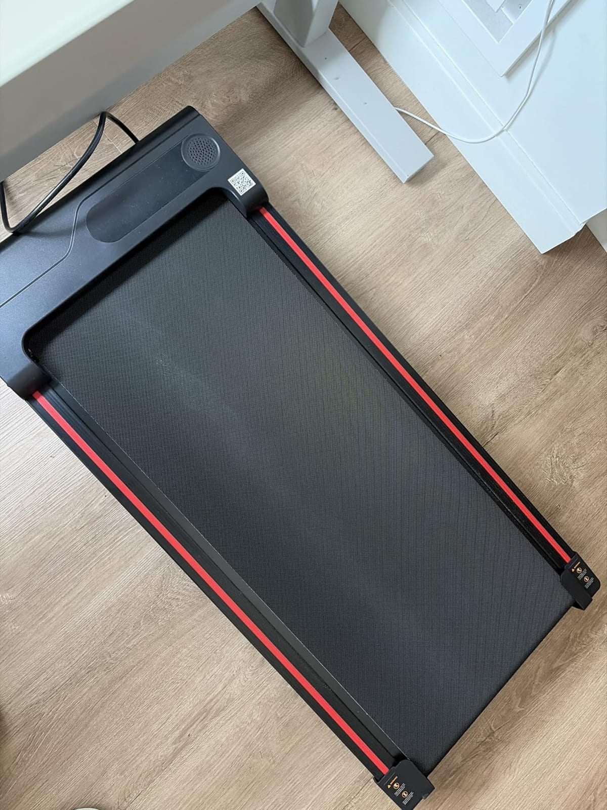 Walking Pad Treadmill for Home - Under Desk Treadmills Portable Mini Compact Walk Pads for Small Spaces Office Indoor Apartment Floor Flat Running Machine with Remote Quiet Lightweight customer photo 2
