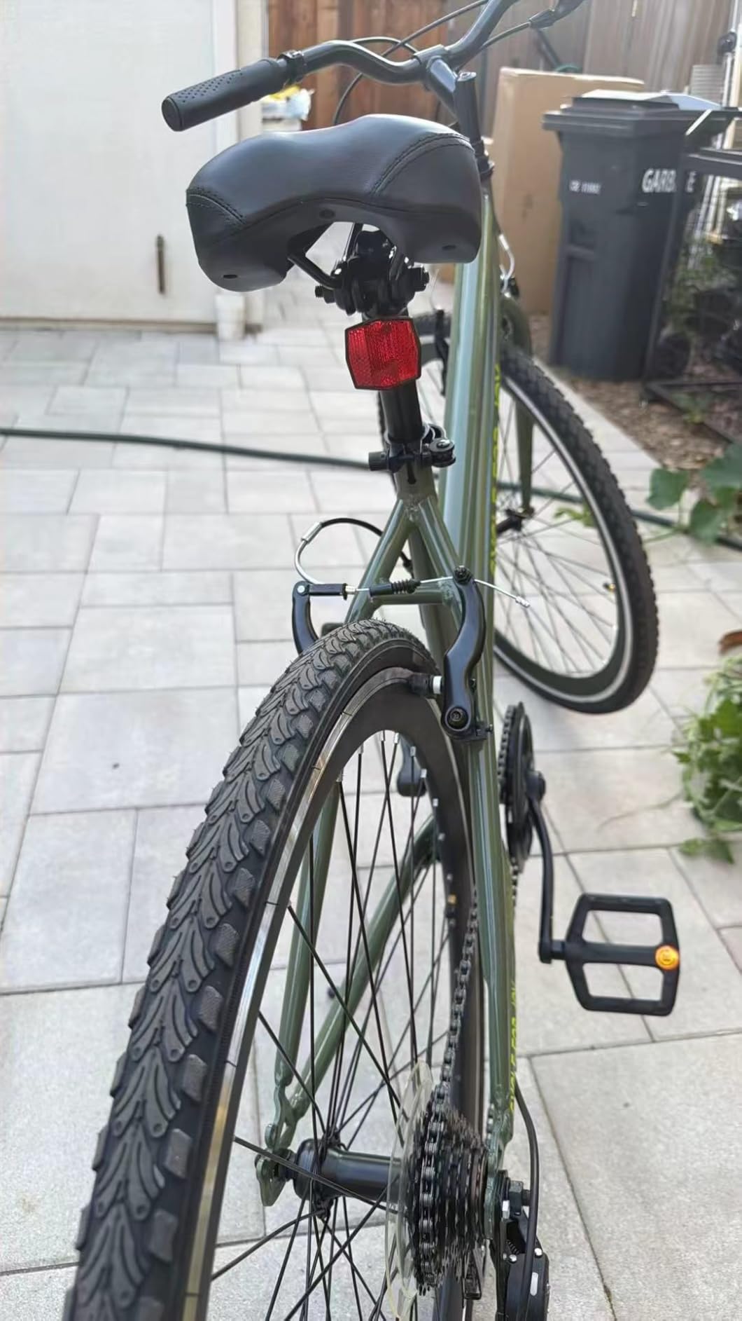 Mens Hybrid Bike, 700C Adult Bicycle for Commuting customer photo 1