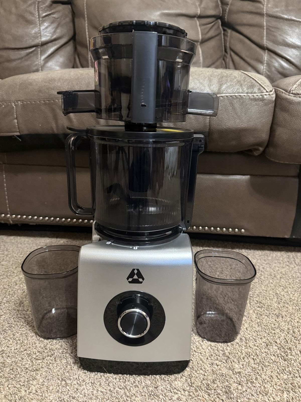 AAOBOSI 3-in-1 Cold Press Juicer Machine, 6.5