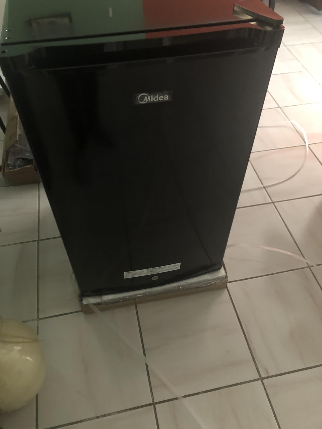 Midea 7.1 Cu.ft Upright Freezer, Fridge Freezer Convertible, Black customer photo 1