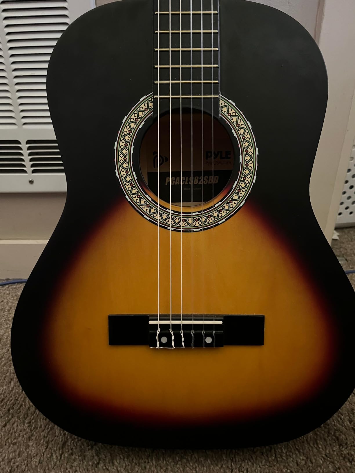 Pyle Beginner Acoustic Guitar Kit - Full Size 41” Cutaway Dreadnought Natural Matte Finish w/Upgraded Gig Bag, Tuner, Steel Strings, Picks, Strap, Capo, For Beginners/Adults - (Natural, Gloss) customer photo 1