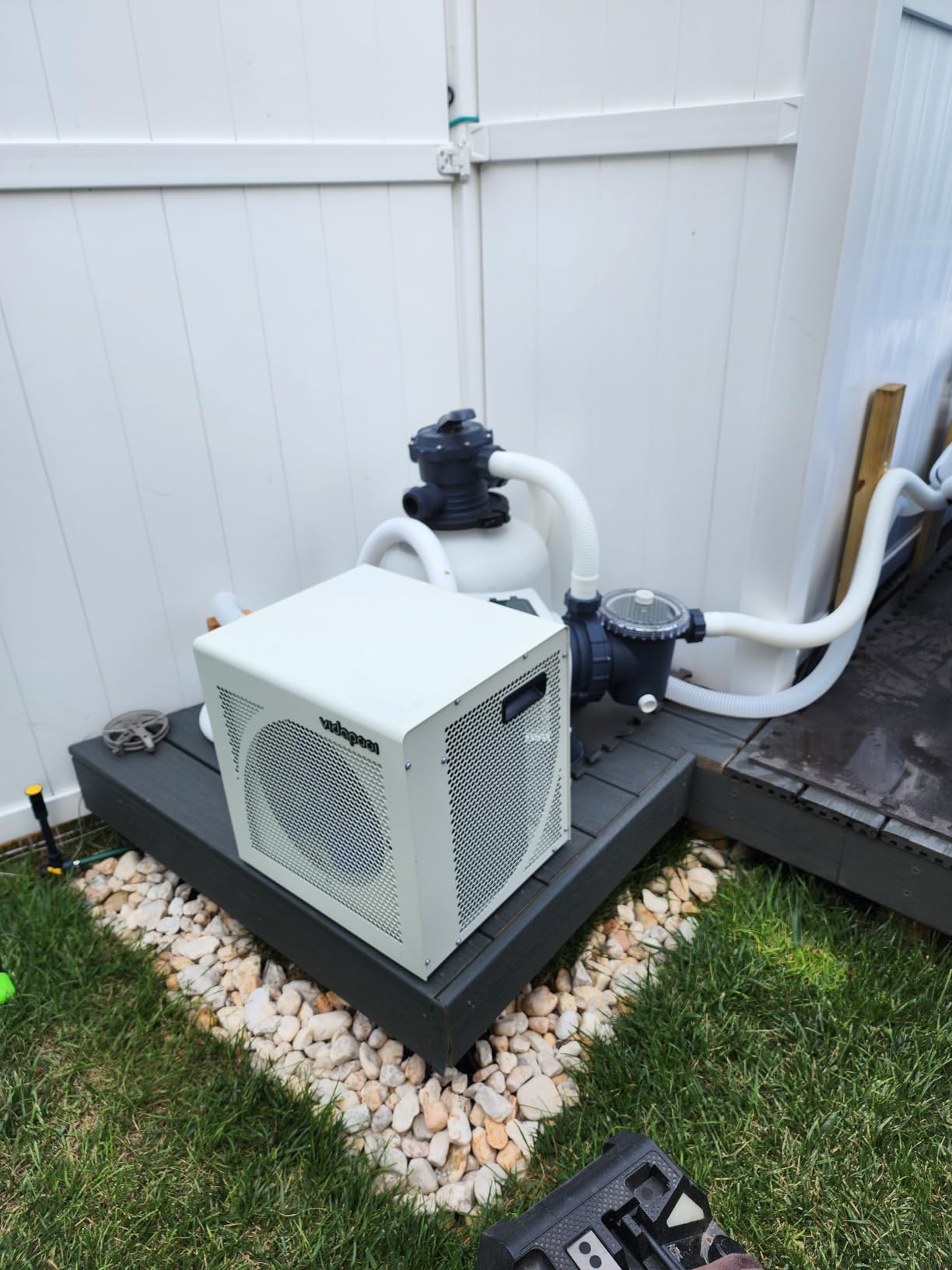 Swimming Pool Heater Electric Pool Heat Pump 5000 Gallons customer photo 2