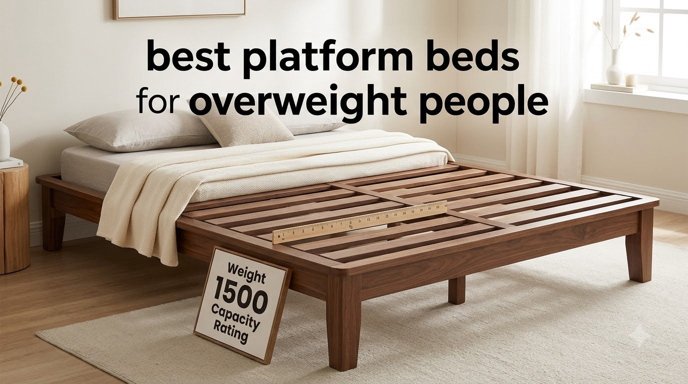 best platform beds for overweight people
