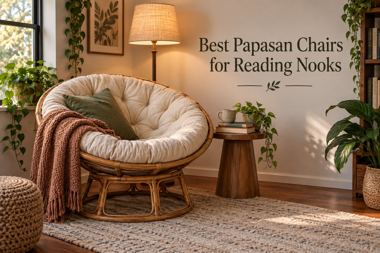 Best Papasan Chairs for Reading Nooks