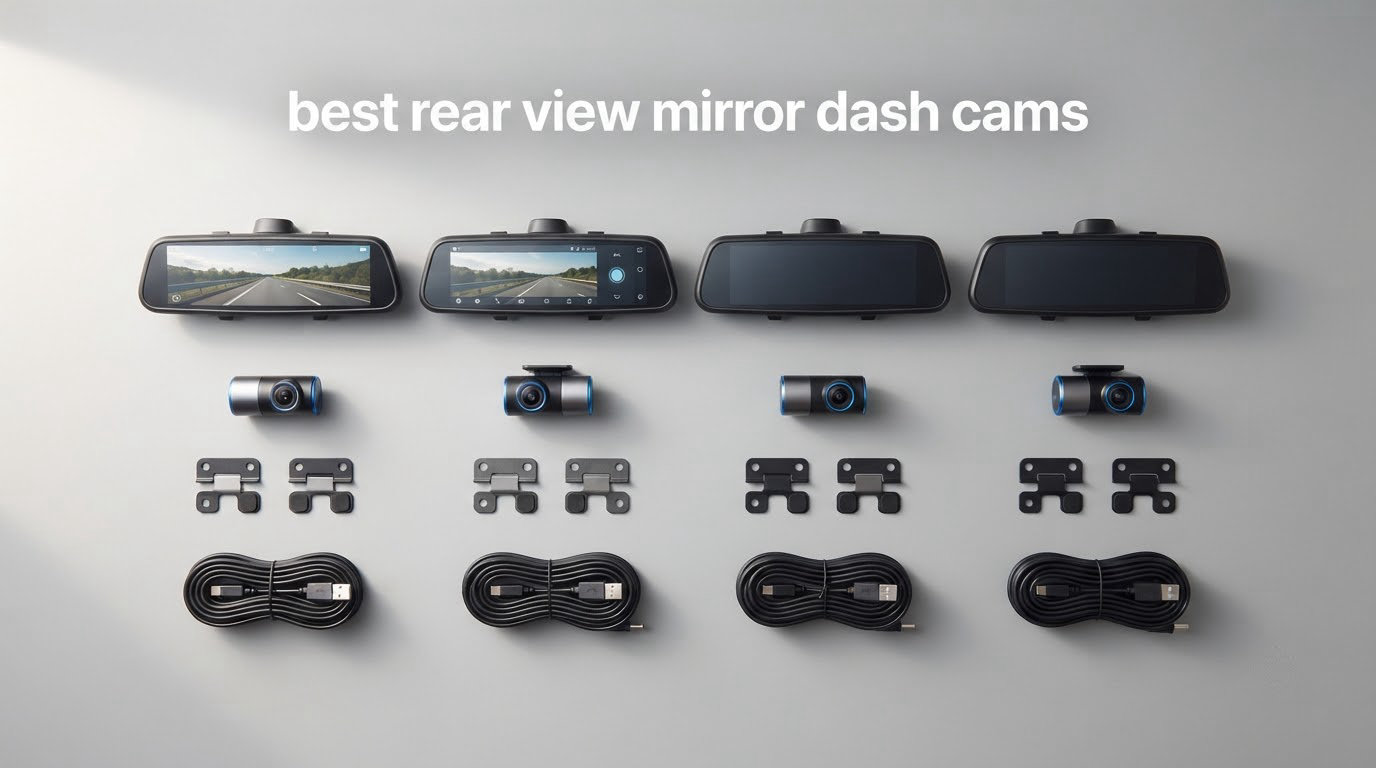 best rear view mirror dash cams