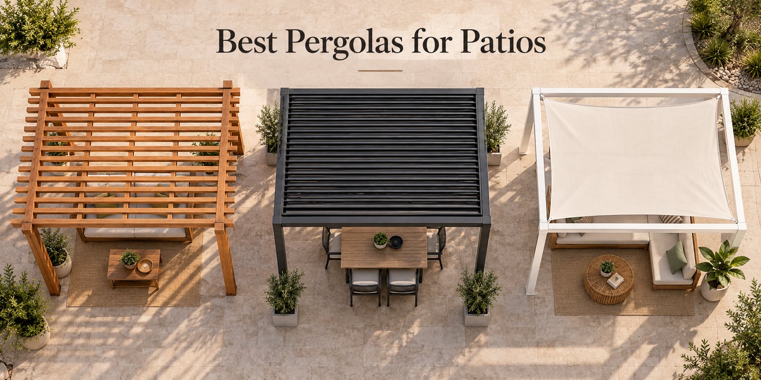 Best Pergolas for Patios