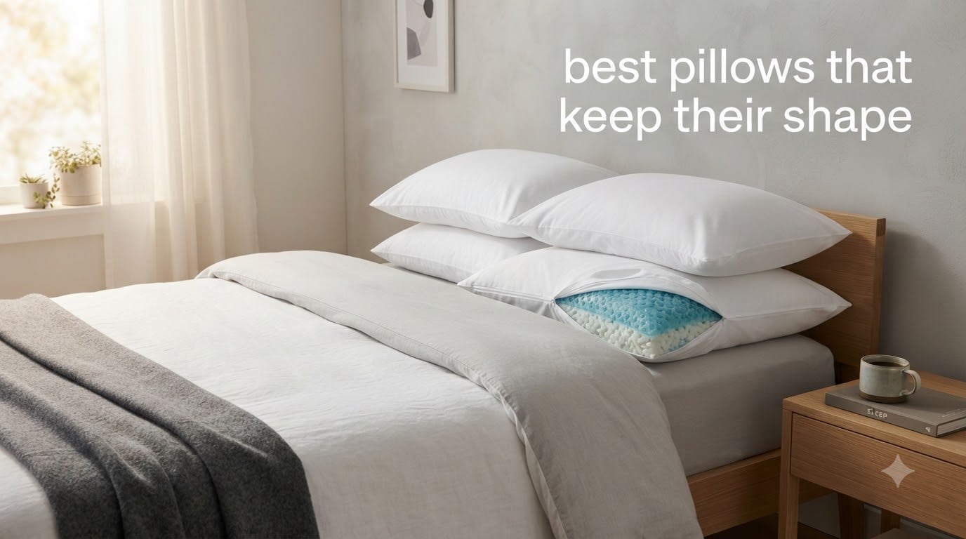 best pillows that keep their shape