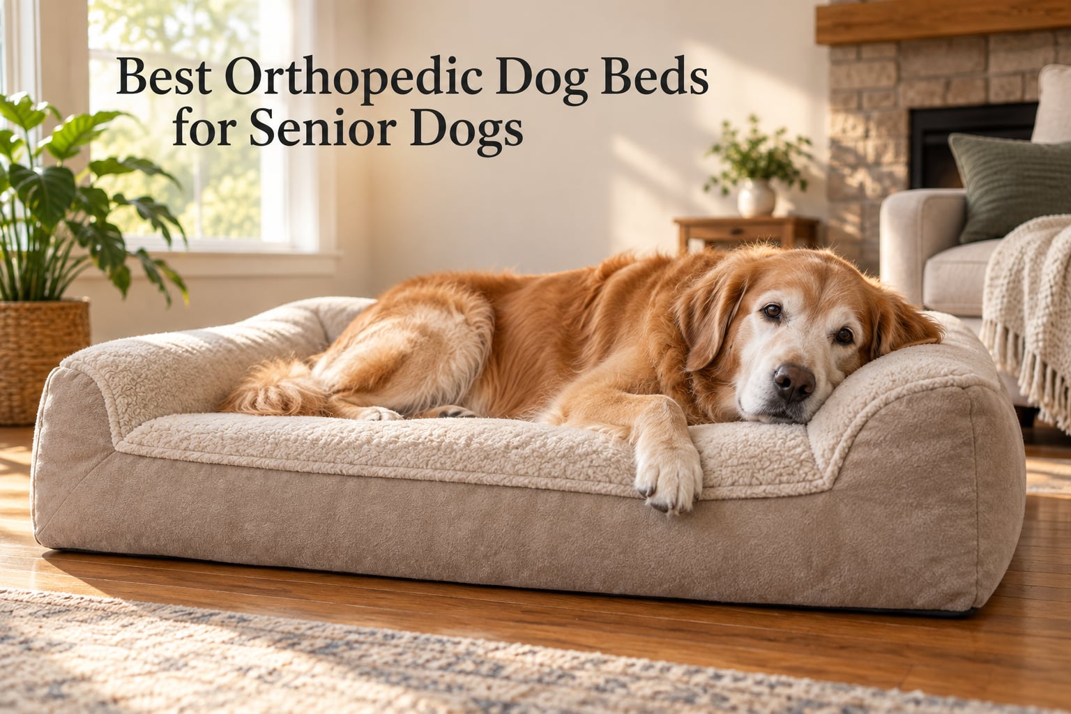 Best Orthopedic Dog Beds for Senior Dogs