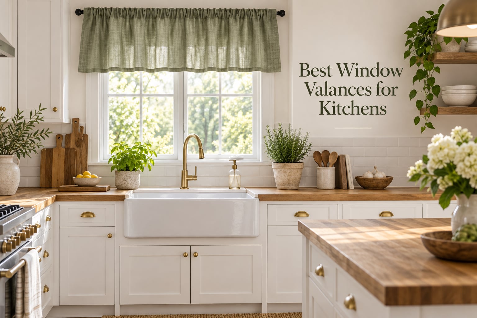 Best Window Valances for Kitchens