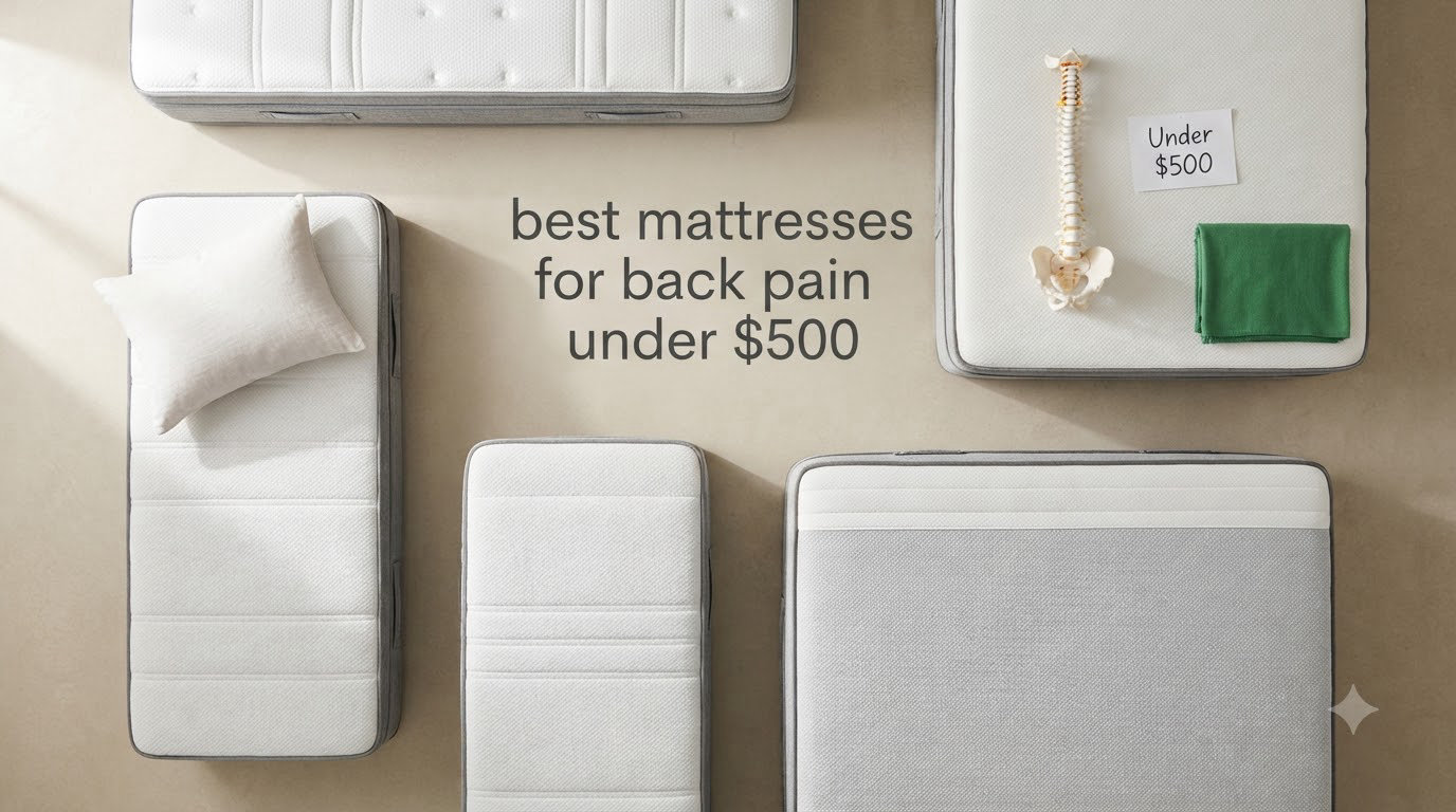 best mattresses for back pain under $500
