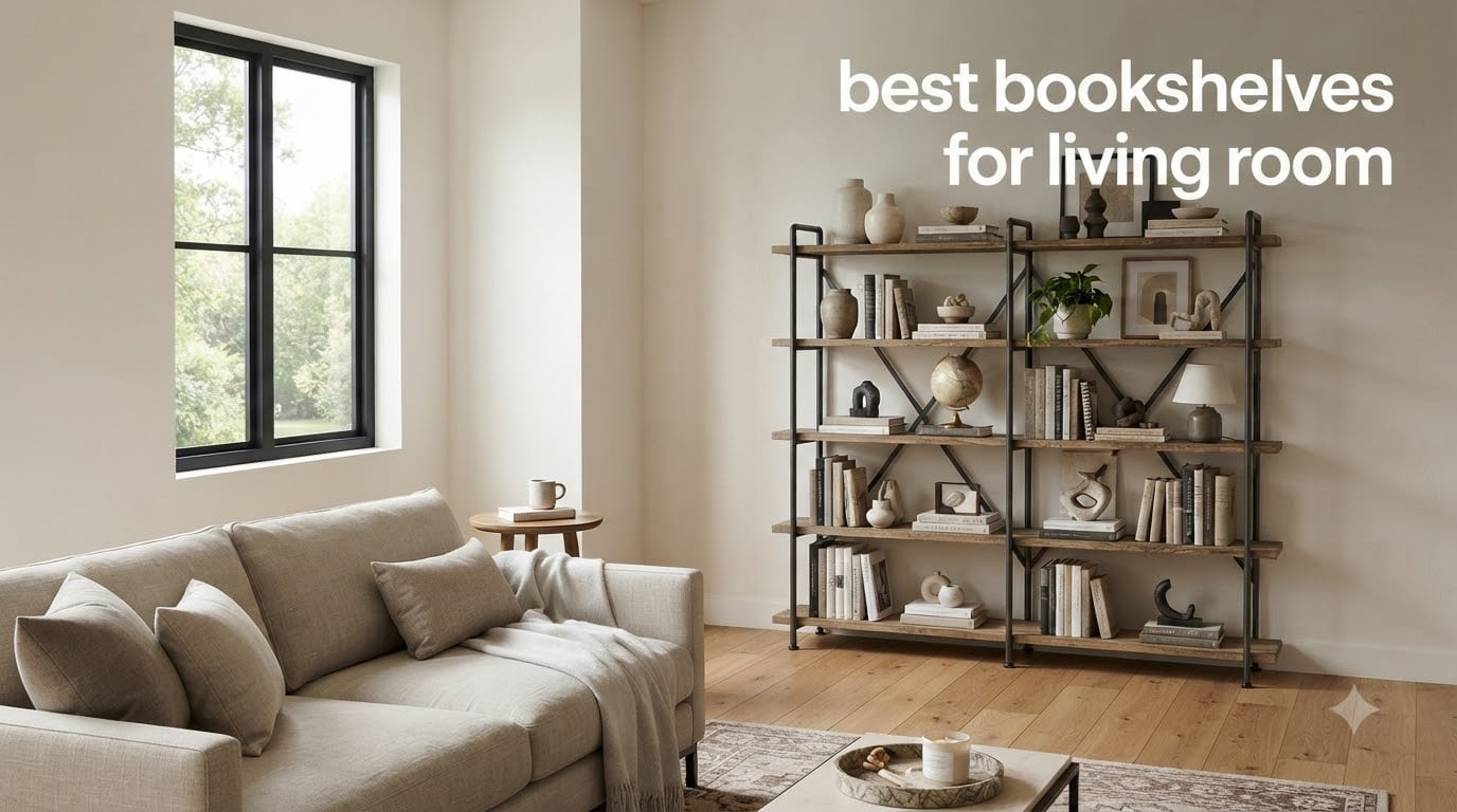 best bookshelves for living room