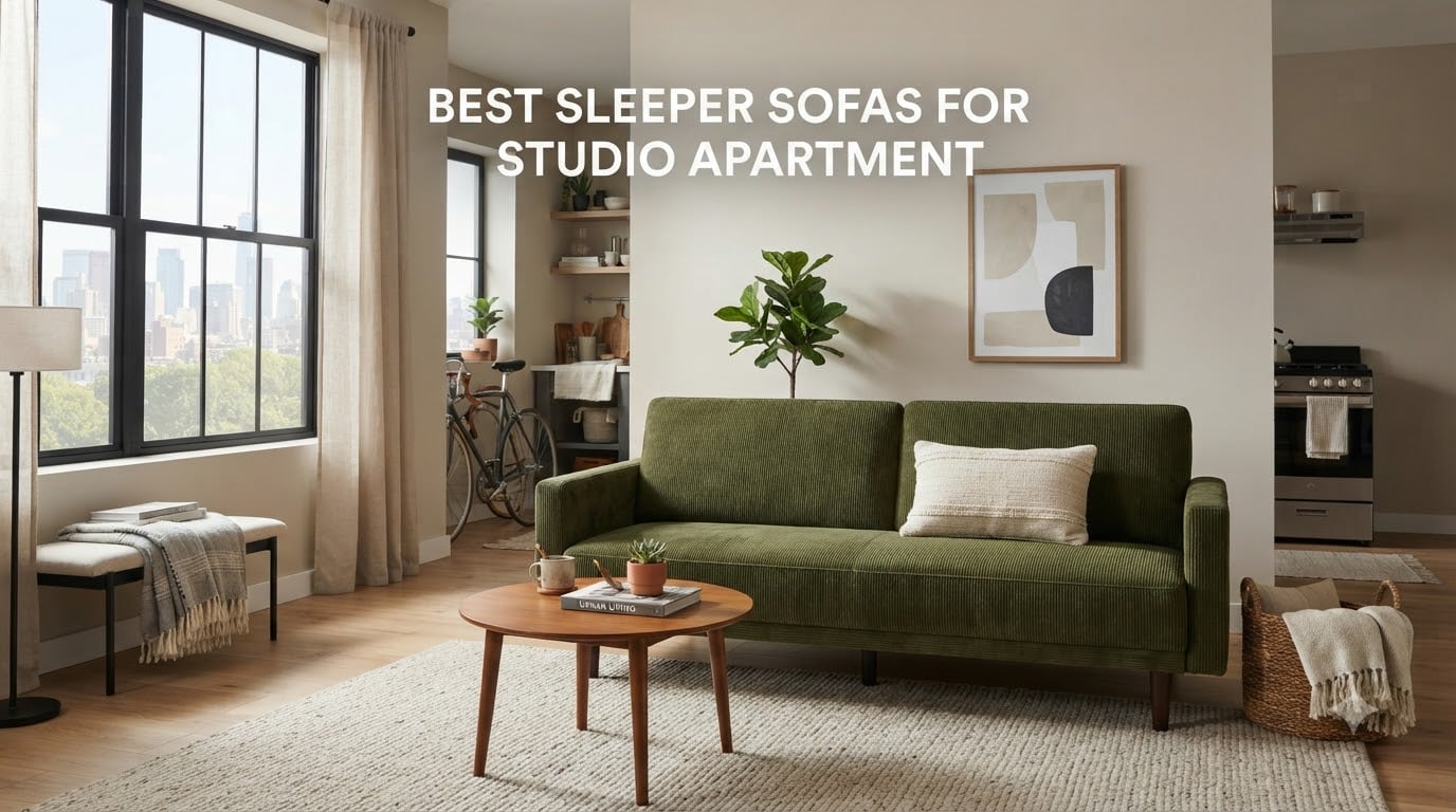 best sleeper sofas for studio apartment