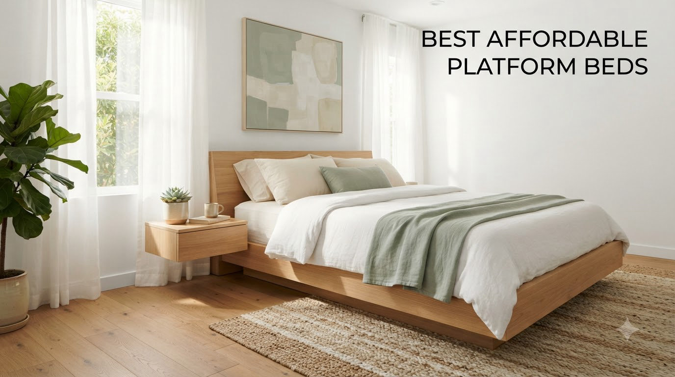 best affordable platform beds