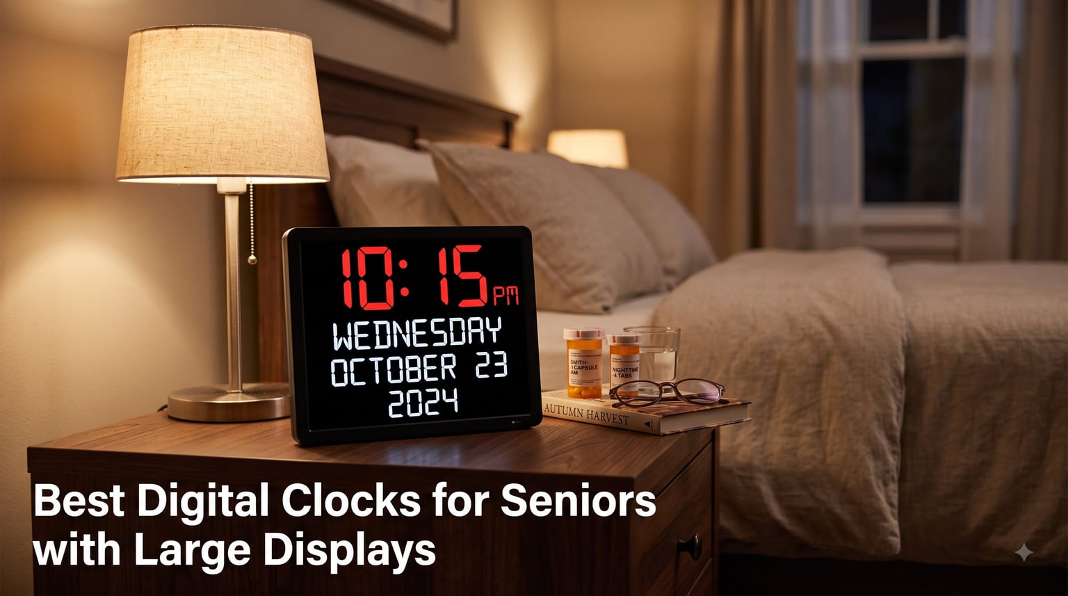 Best Digital Clocks for Seniors with Large Displays