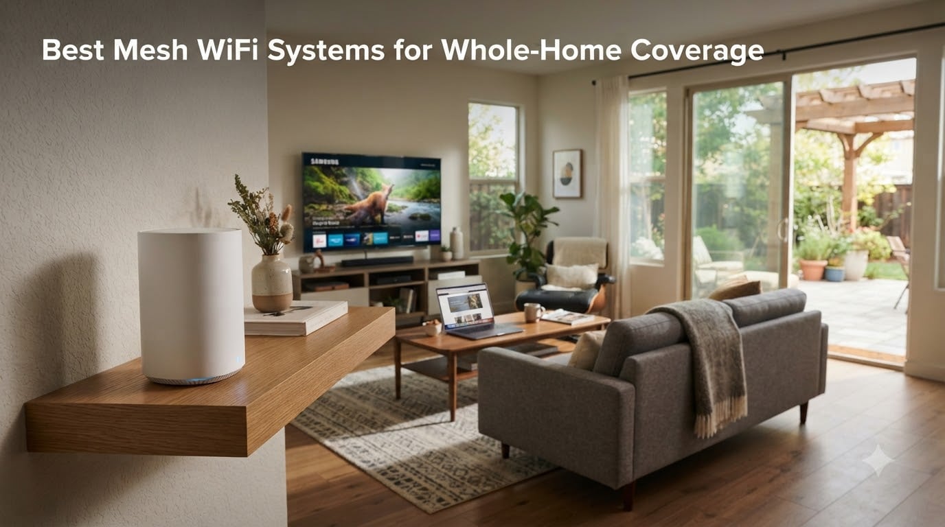 Best Mesh WiFi Systems for Whole-Home Coverage
