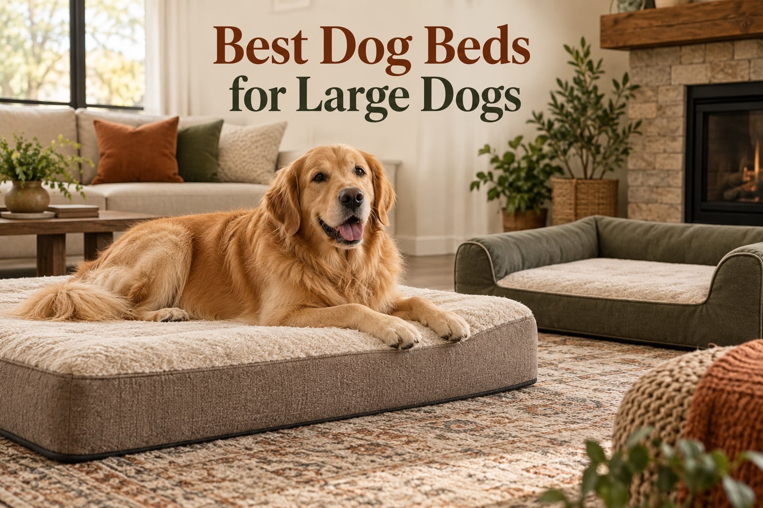 Best Dog Beds for Large Dogs