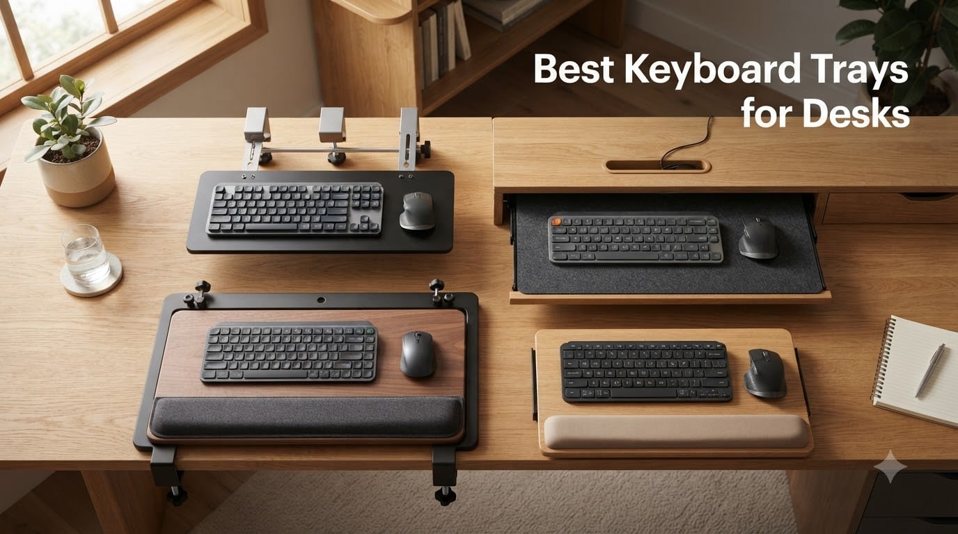 Best Keyboard Trays for Desks
