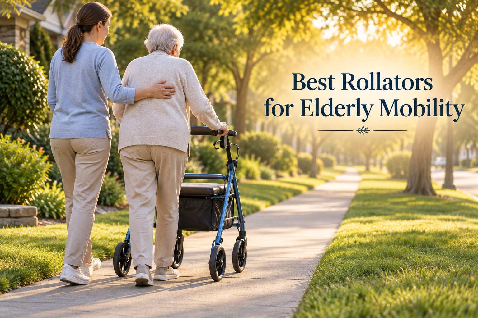 Best Rollators for Elderly Mobility