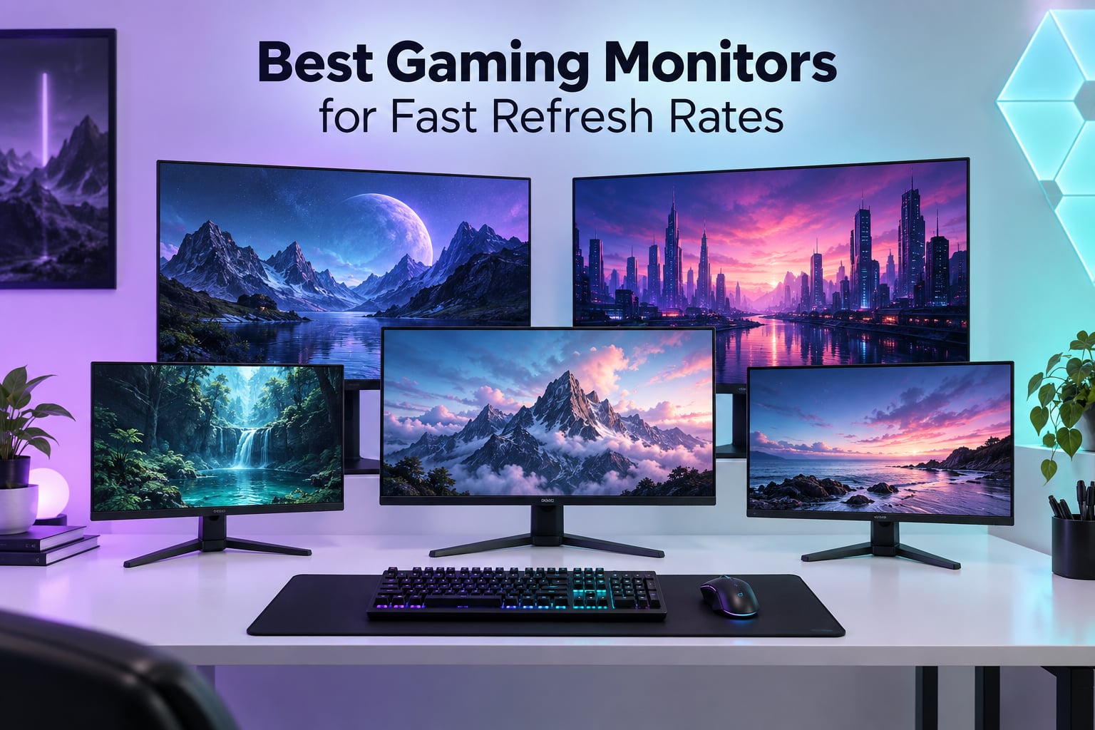 Best Gaming Monitors for Fast Refresh Rates