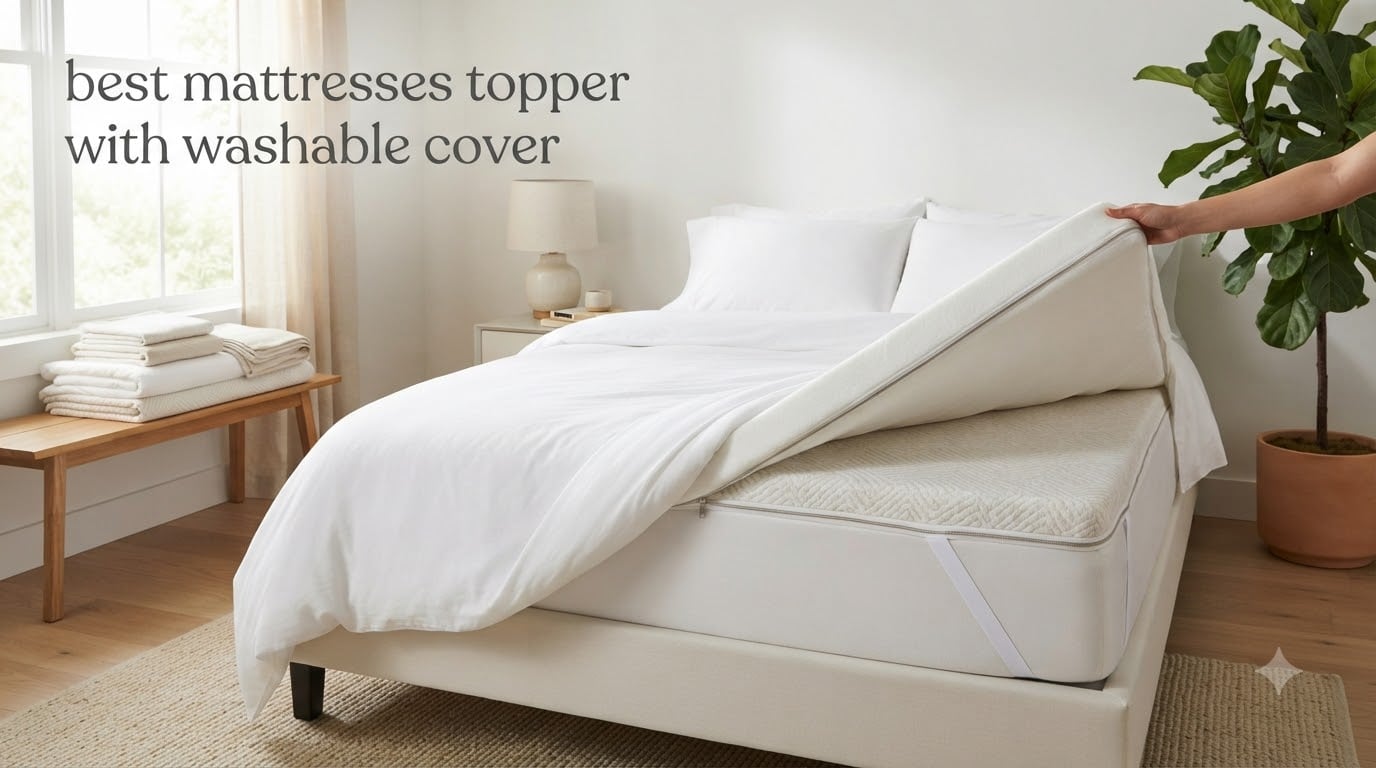 best mattresses topper with washable cover