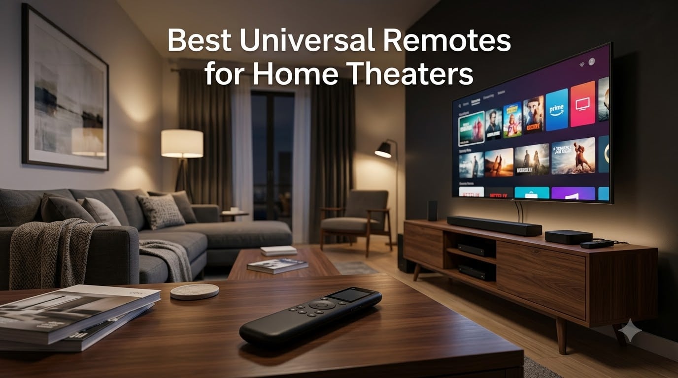 Best Universal Remotes for Home Theaters