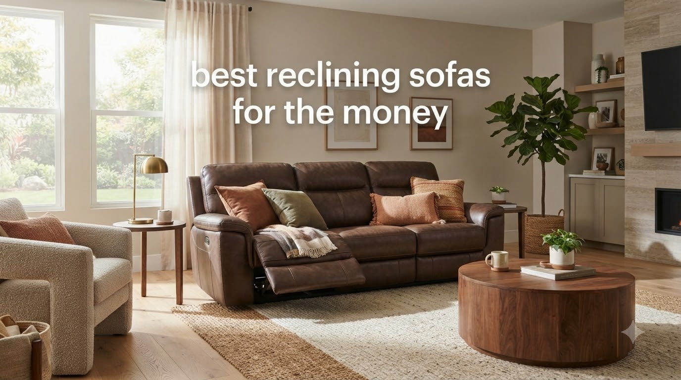 best reclining sofas for the money