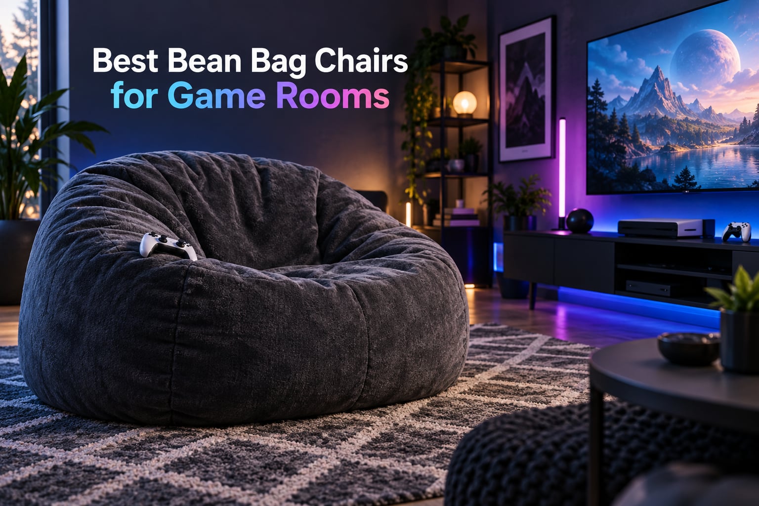 Best Bean Bag Chairs for Game Rooms
